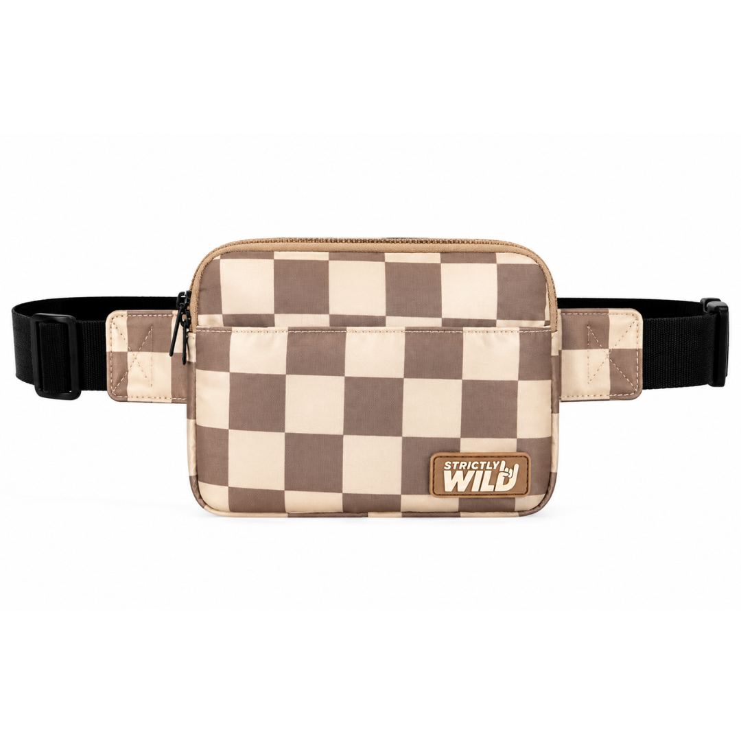Desert Checker Cross Body Bag