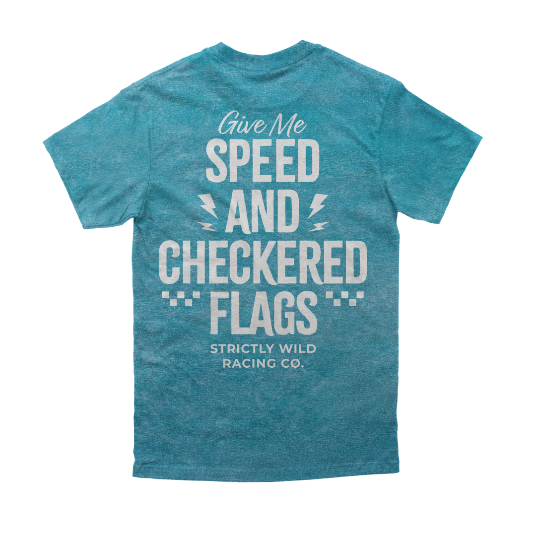 Give Me Speed & Checkered Flags T-Shirt