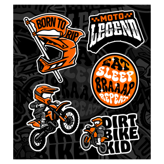 Born To Rip Sticker Sheet