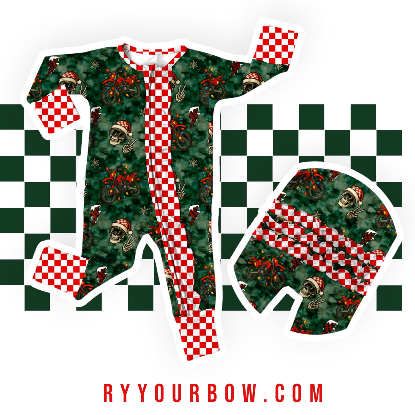 Merry Moto Ruffled Zippy *PREORDER*