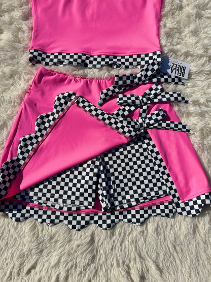 Checkered Chic Yoga Set (Mommy And Me)