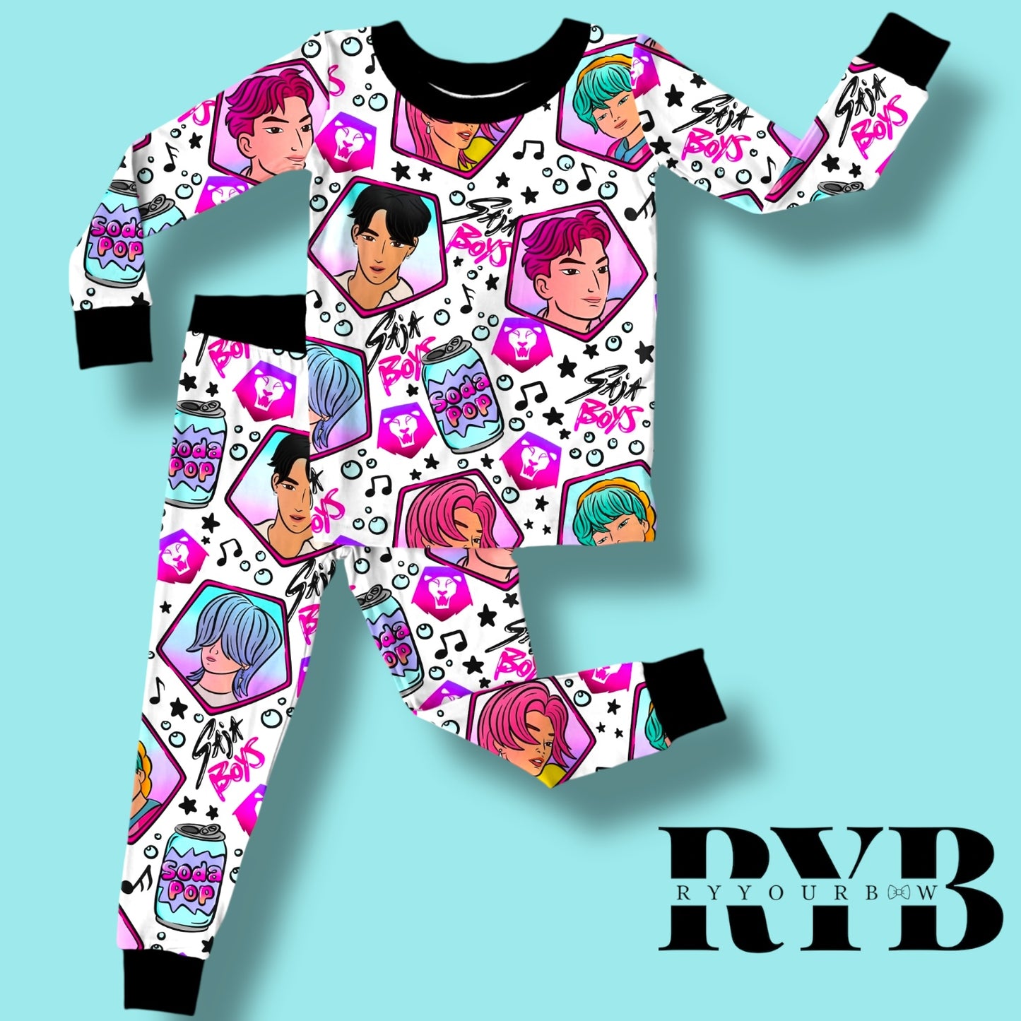 Saja Boys White 2 Piece Set RTS