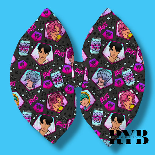 Saja Boys Dark Bows or Headwraps