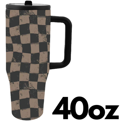Grunge Grid Cups