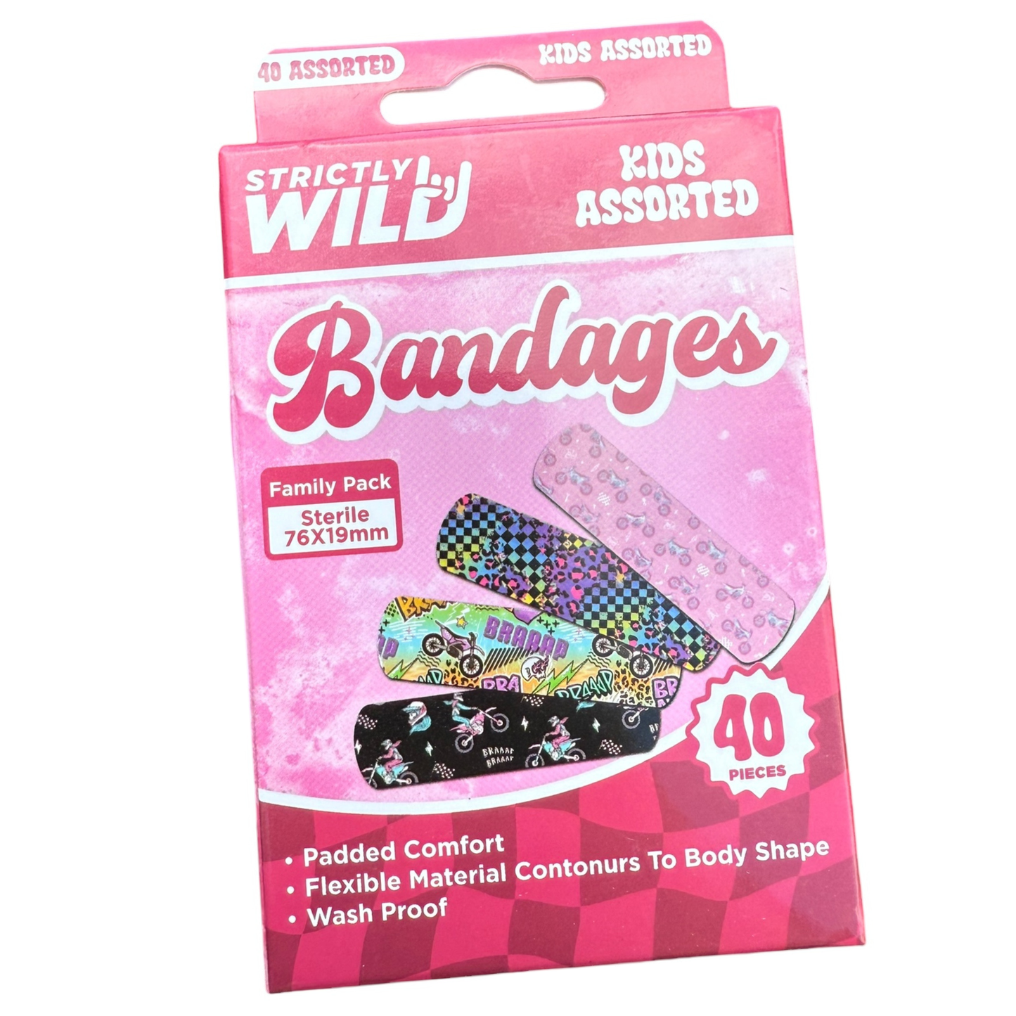 Moto Girl Bandaids