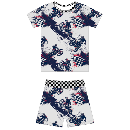 Race Ready 2 Piece Summer Pajamas