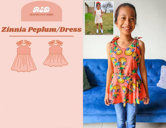 Custom Zinnia Peplum Top / Dress