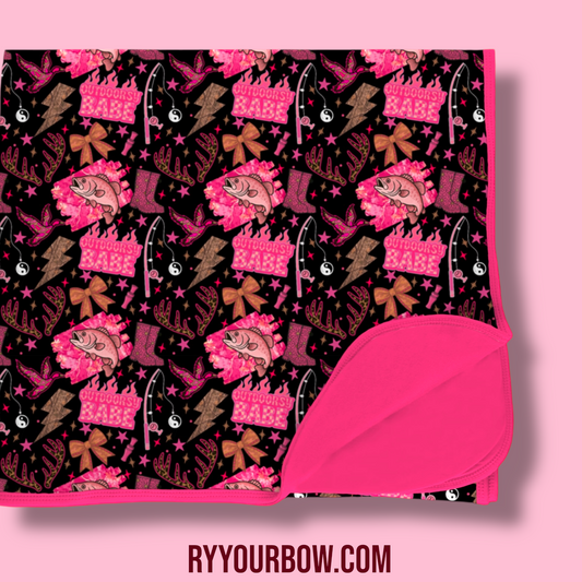 Outdoorsy Babe Bamboo Double Sided Blanket Pre Order