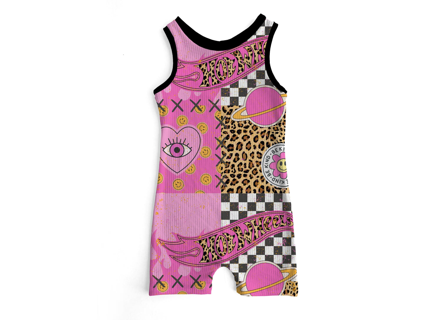 Speed Show Pink Ollie Romper