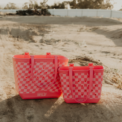 Speedy Pink Moto Totes / PREORDER: shipping Sept 1 - 15