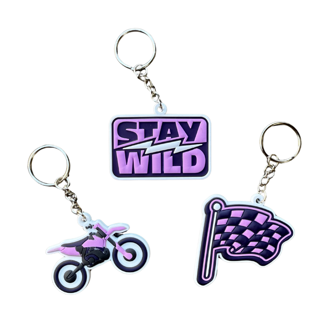 Stay Wild Keychain Pack