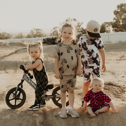 Race Ready 2 Piece Summer Pajamas