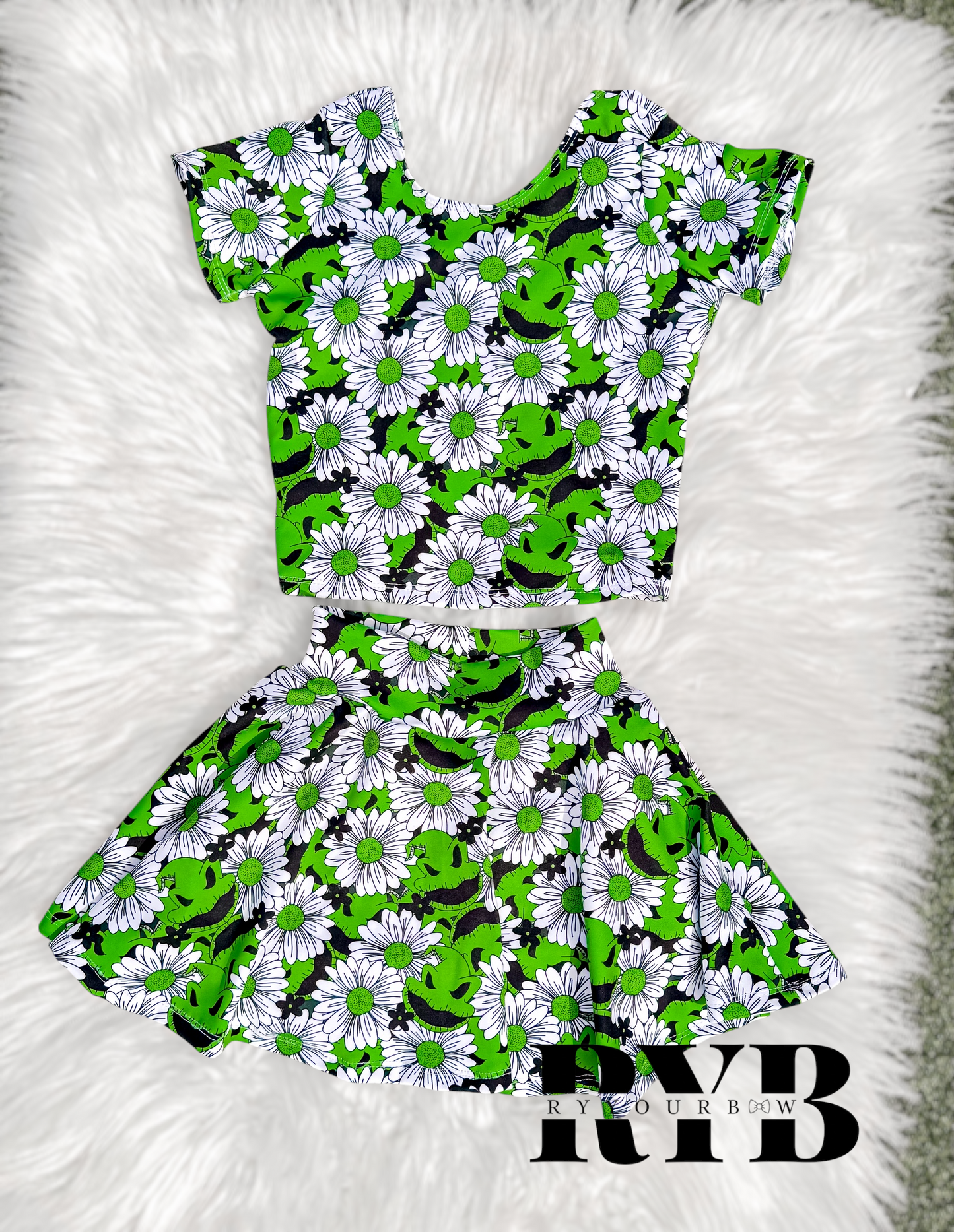 Custom Top & Skirt Set