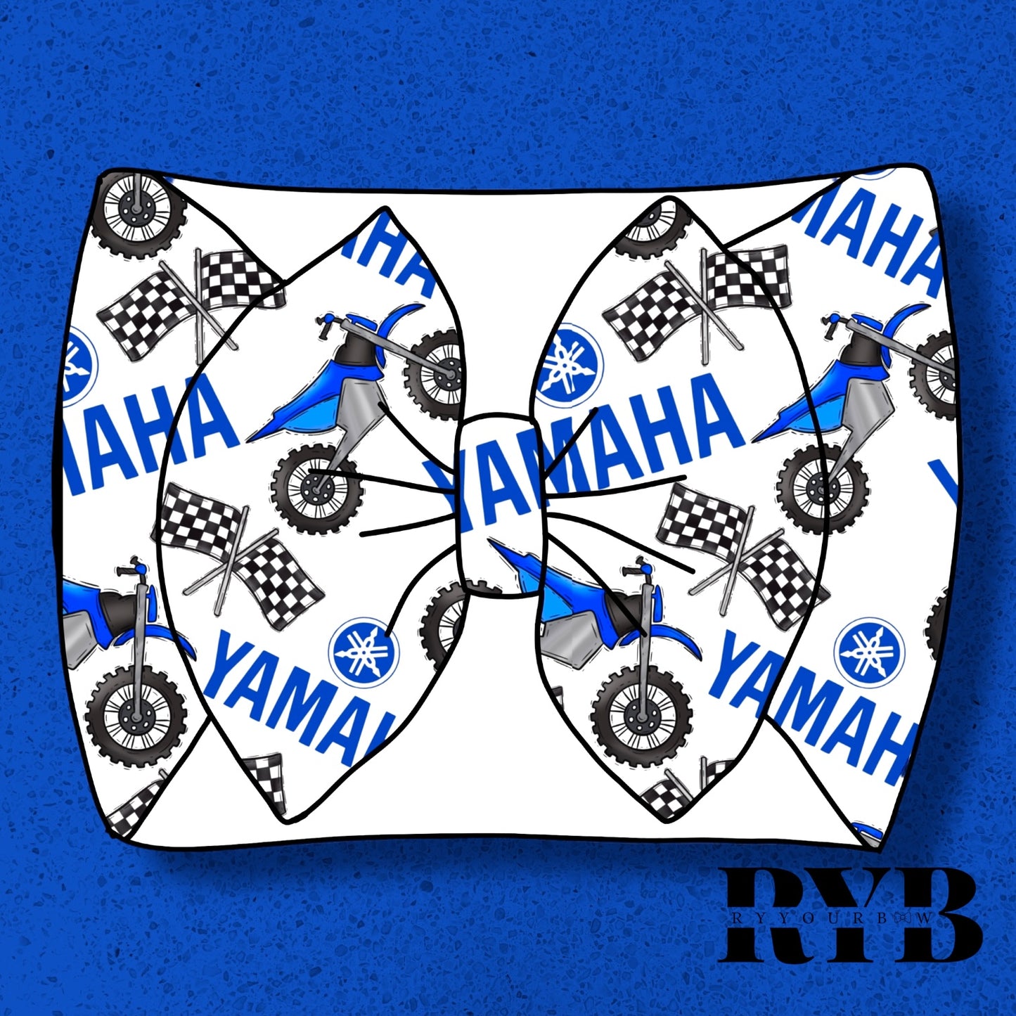 Team Blue Bows or Headwraps