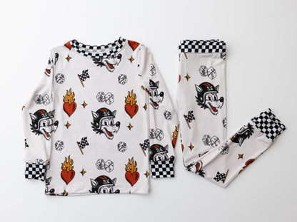 Wild at heart-AK Dreamers Bamboo 2PC PJ’s