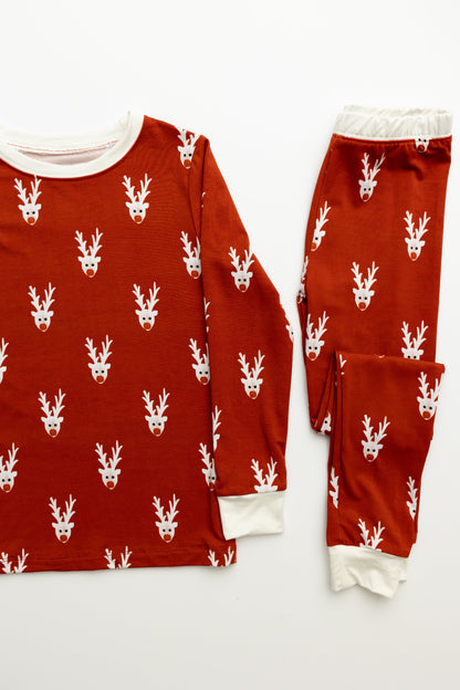 Reindeer Friends-AK Dreamers Bamboo 2PC PJ’s RTS