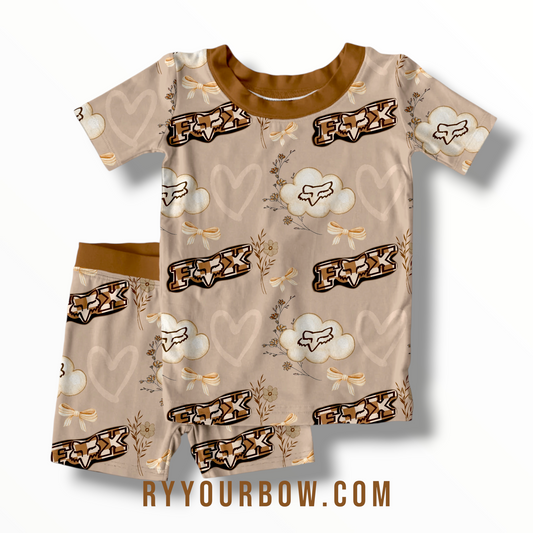 Brown Fox Short Set *PREORDER*