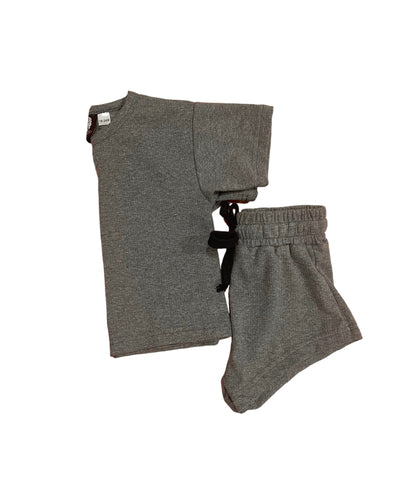 Charcoal Grey Short Set