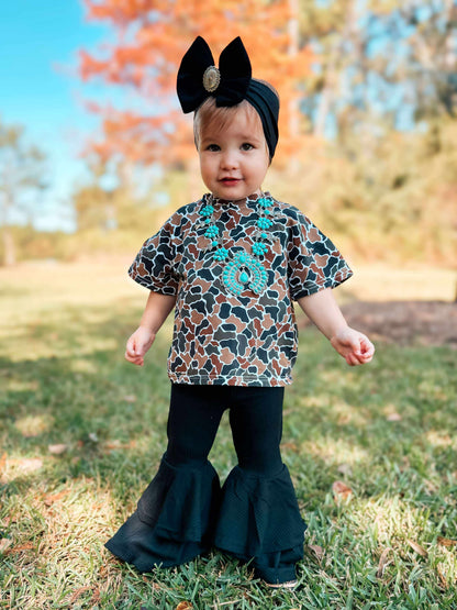 Basic but Bold Double Bell Bottoms