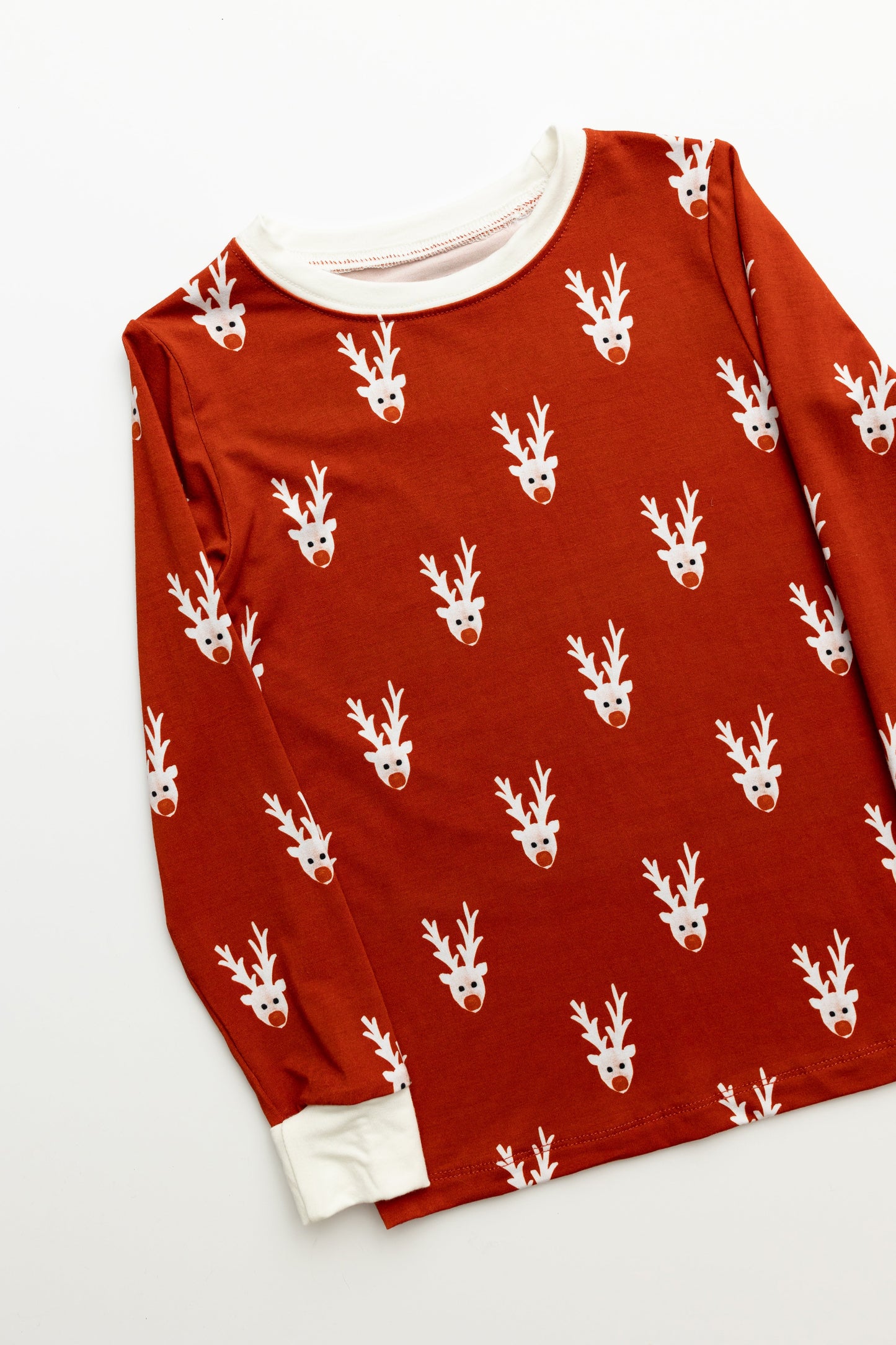 Reindeer Friends-AK Dreamers Bamboo zipper PJ’s RTS