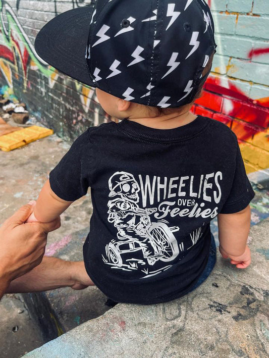 Wheelies over feelies-AK Graphic Tee