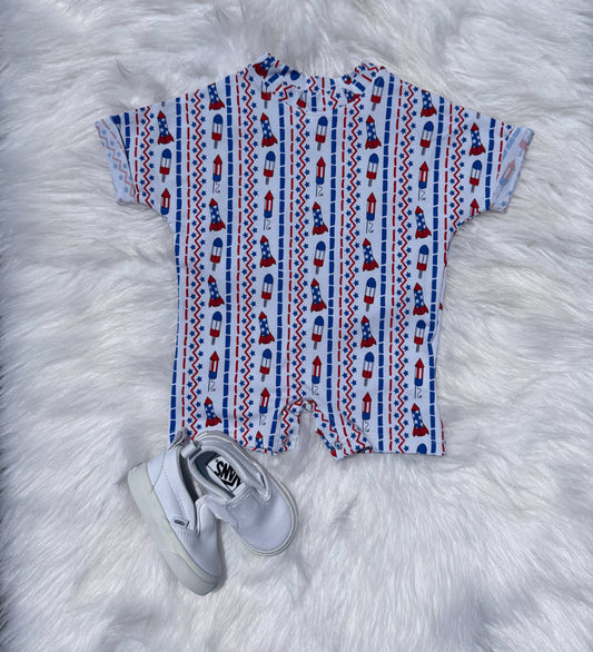 Bomb Pop Bash Romper