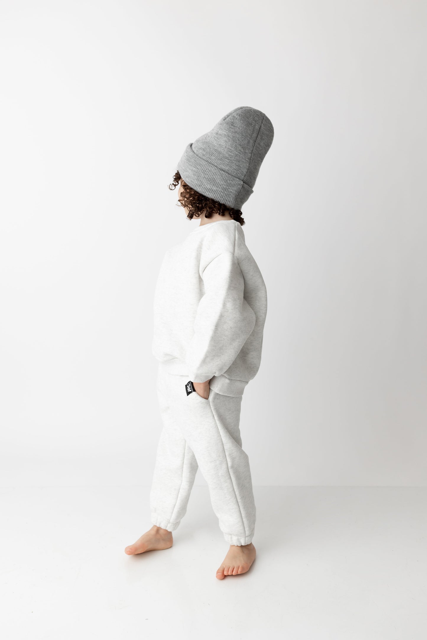 AK Sweat Suit-Ash gray