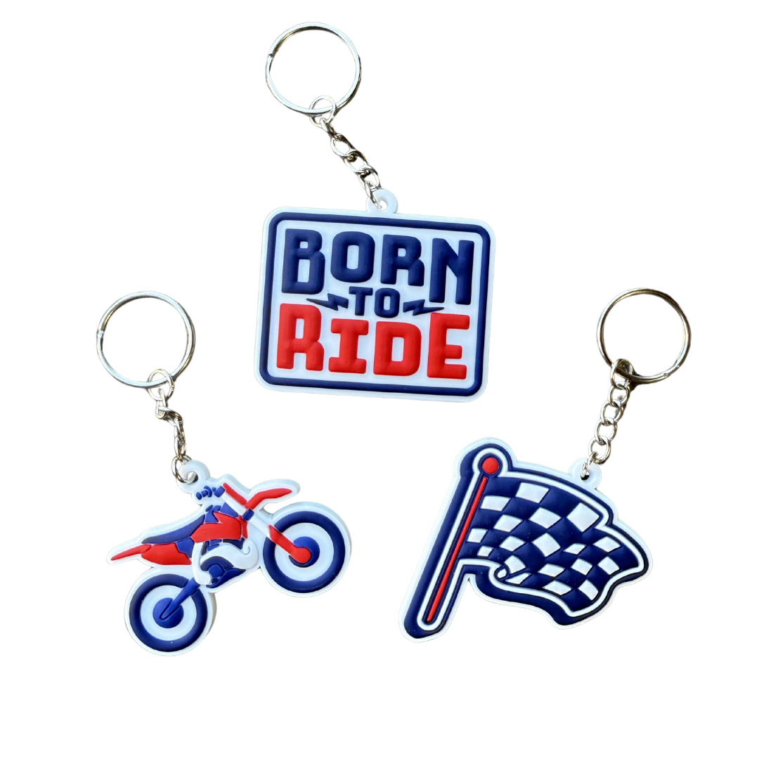 Born To Ride Keychain Pack