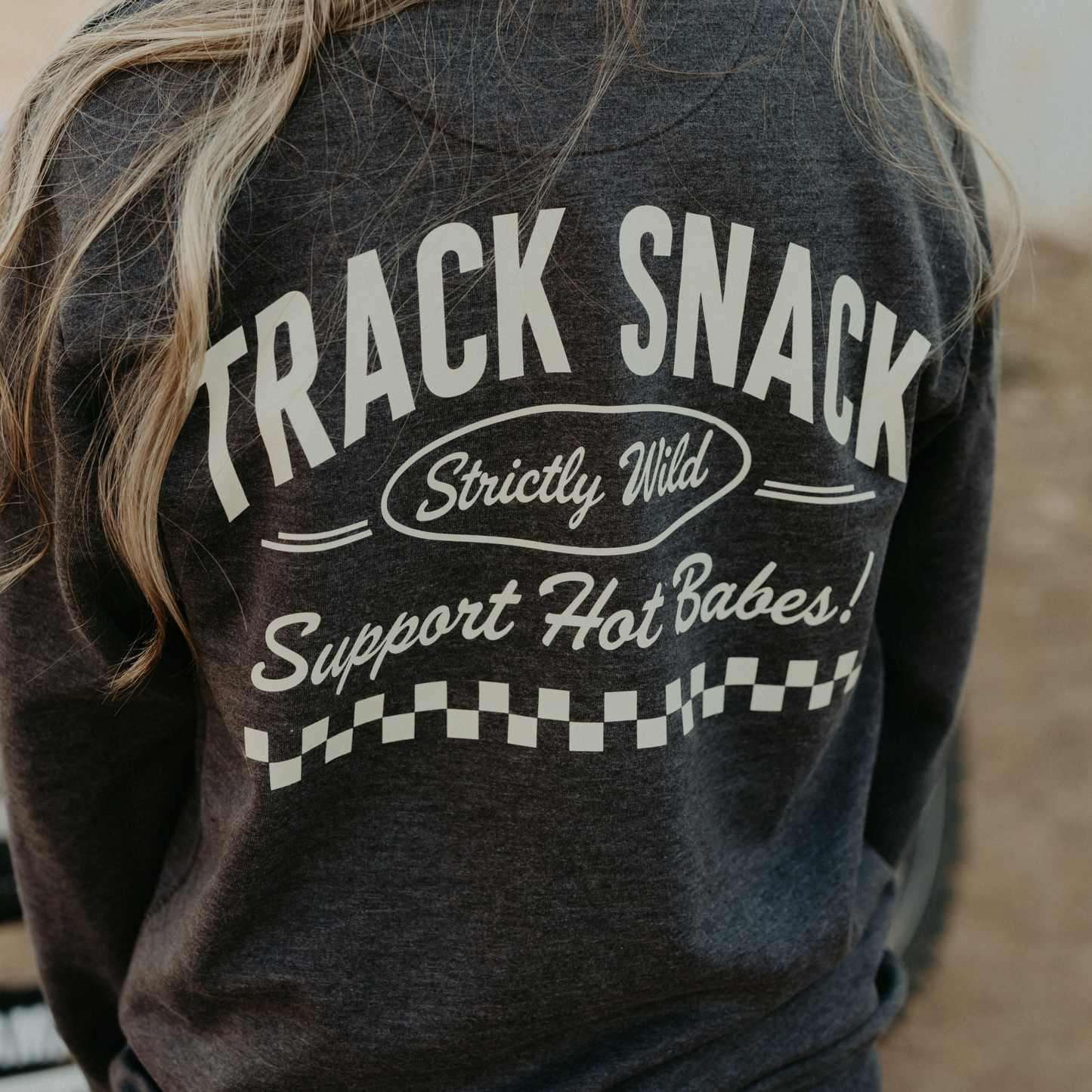 Track Snack Vintage Crewneck / PREORDER: est shipping October 28 - Nov 18