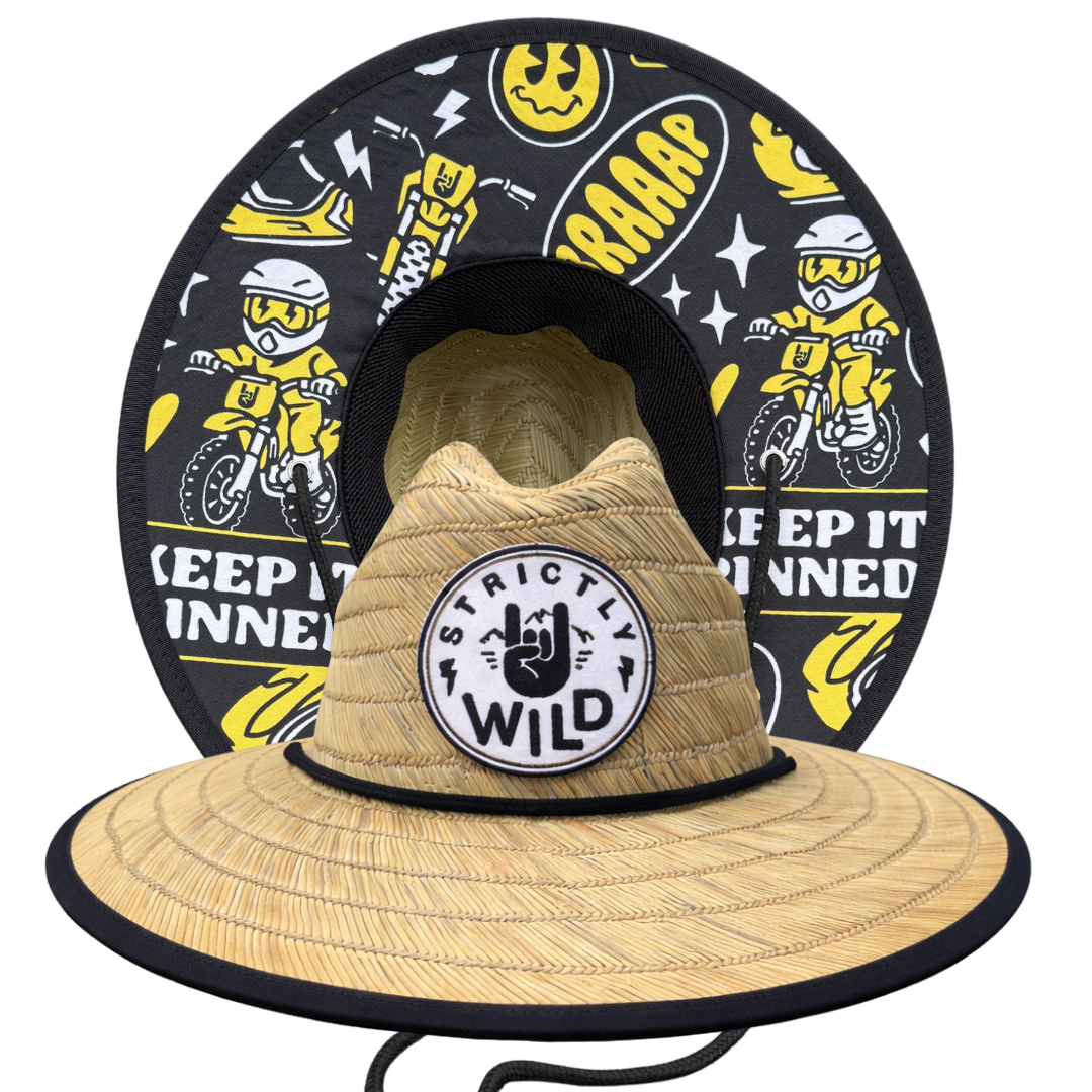 Keep It Pinned Straw Hat