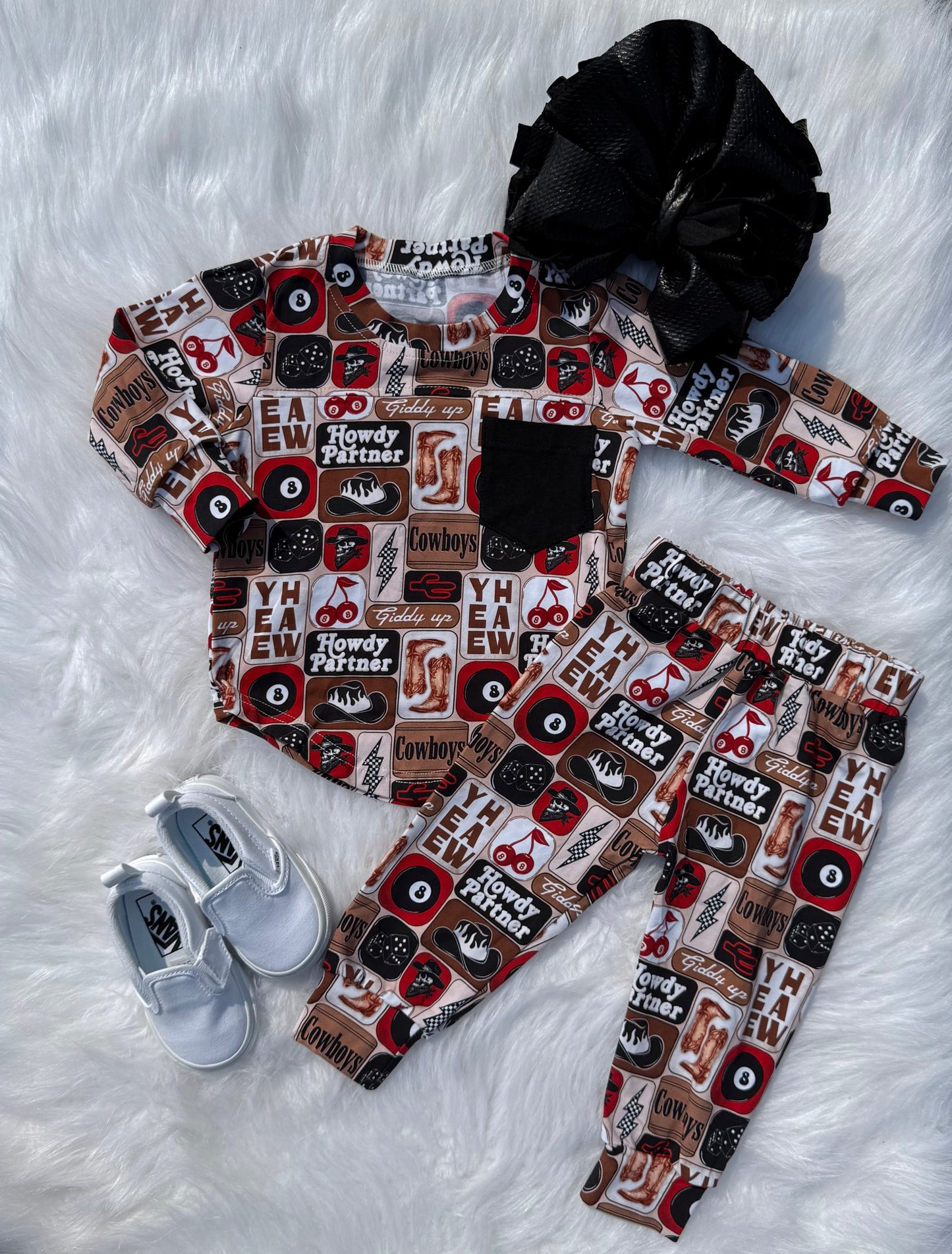 Giddy Up Long Sleeve Set