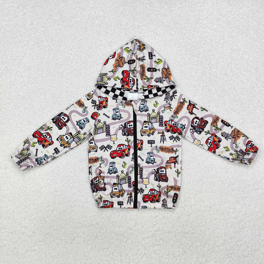 Cars Windbreaker With Checker Hood