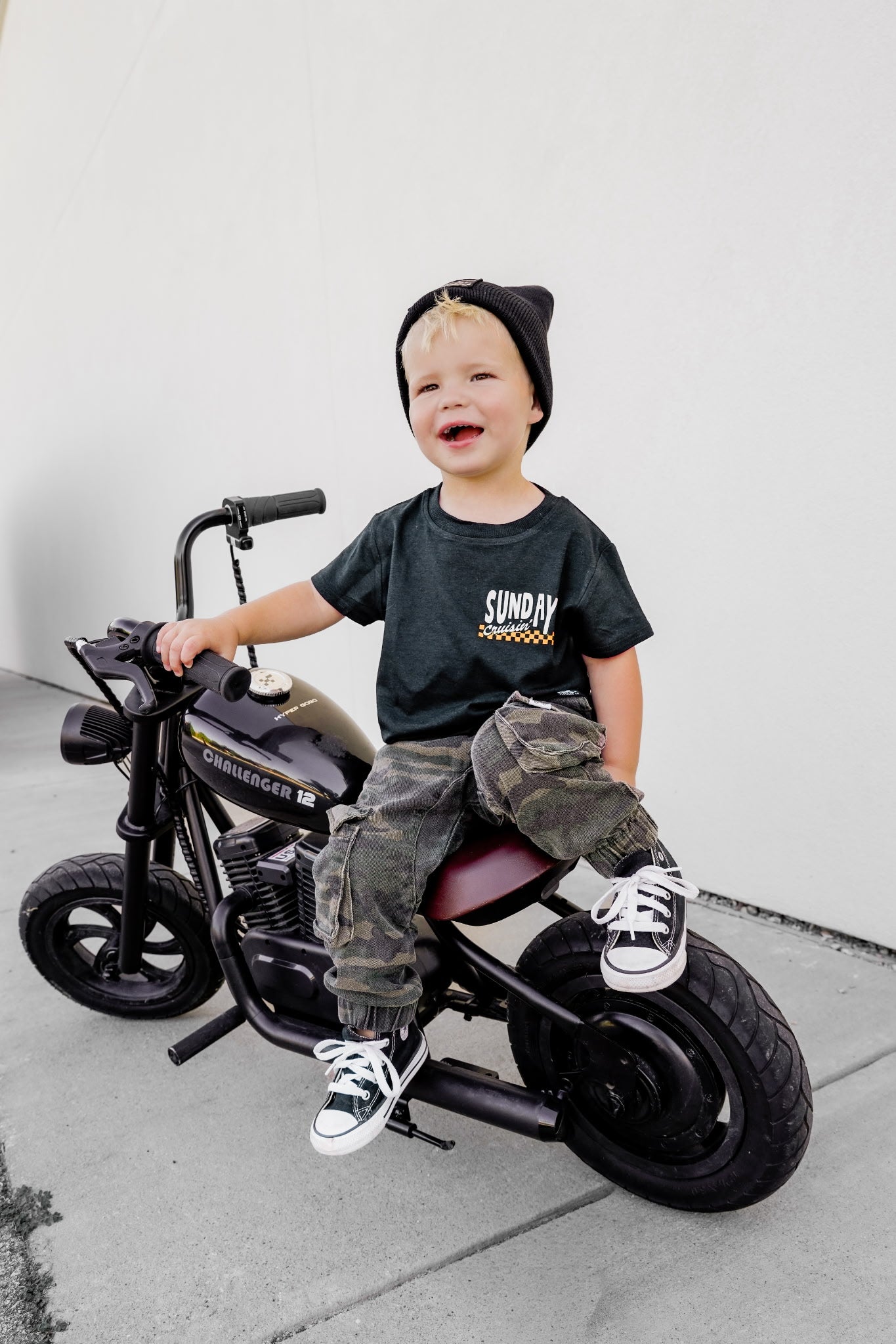 Sunday Crusin'-Graphic Bamboo Tee-