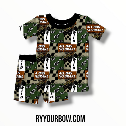 All Gas No Break Short Set *PREORDER*