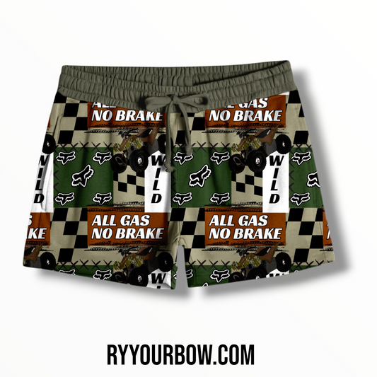 All Gas No Break Women’s Shorts *PREORDER*