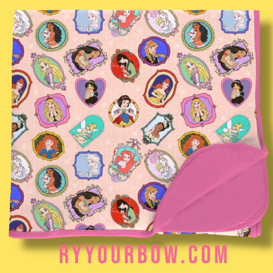 Princess  Bamboo Double Sided Blanket Pre Order