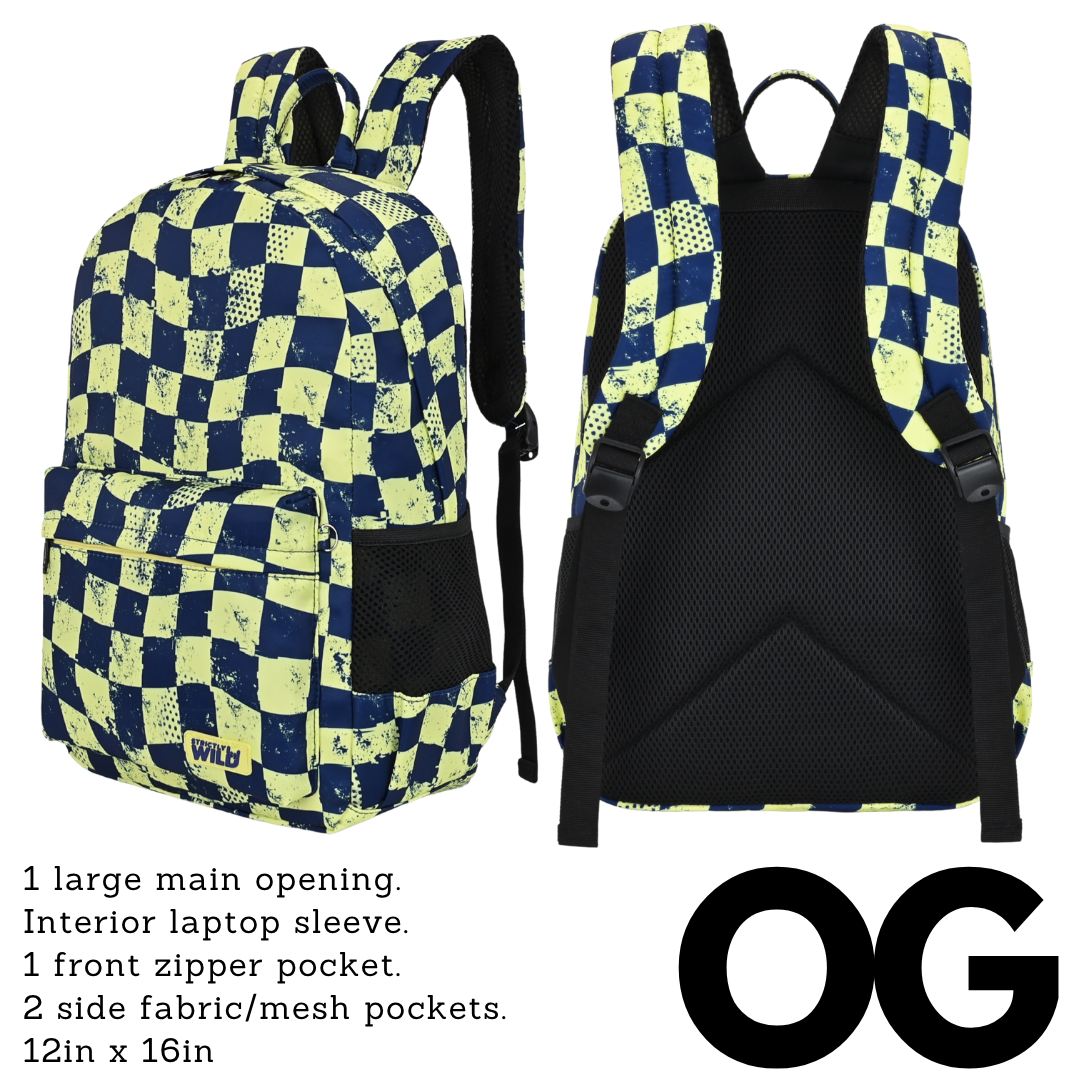 Gate Drop Checker Backpacks