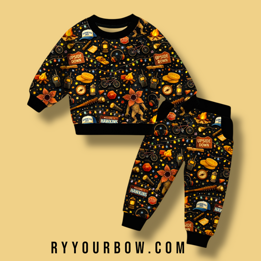 Demogorgon Sweatshirt + Joggers Set Bamboo Pre Order