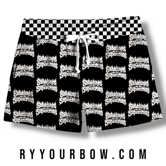 Saturdays Are For Supercross  Women’s Shorts *PREORDER*