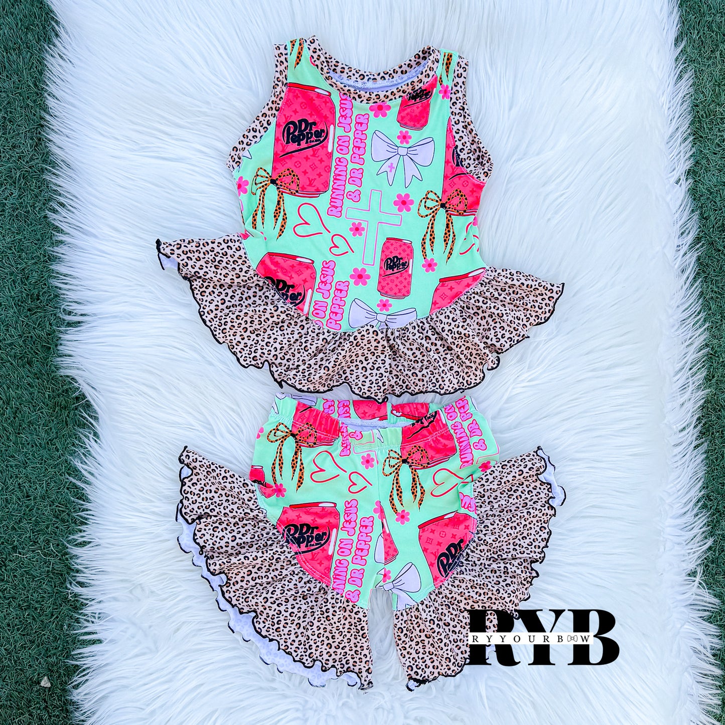 3T Tank + Short Jasmine Set