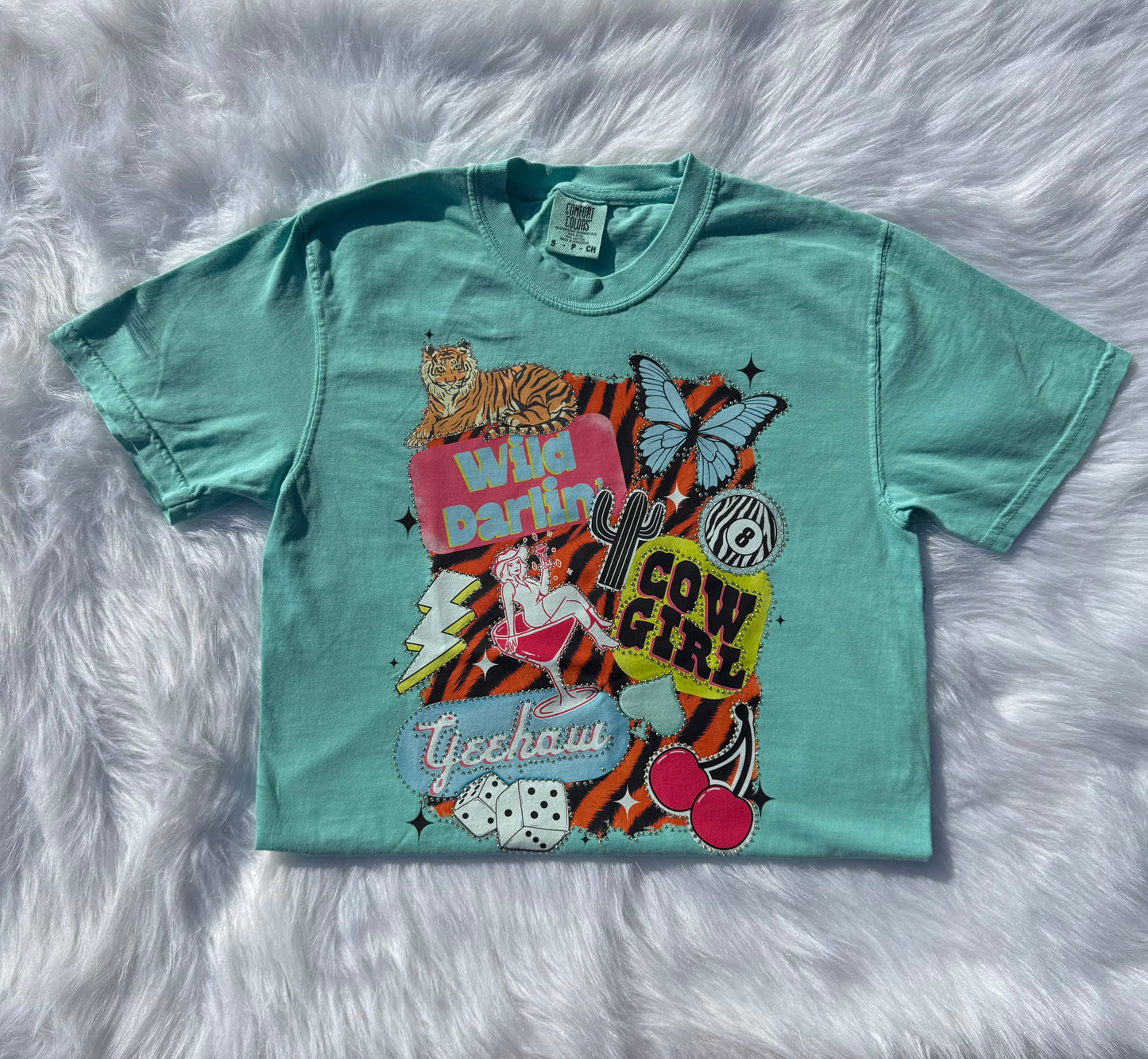 Wild Darlin' bedazzled tee