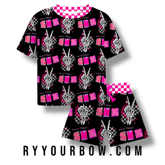 SMX T-hirt + Shorts Set Bamboo RTS