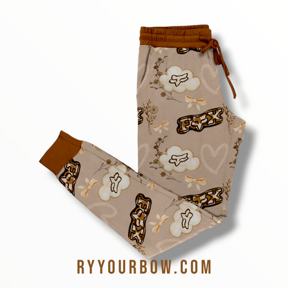Brown Fox  YOUTH SIZE Joggers *PREORDER*
