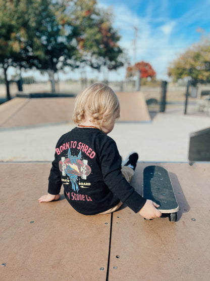 Born To Shred Long Sleeve Tee