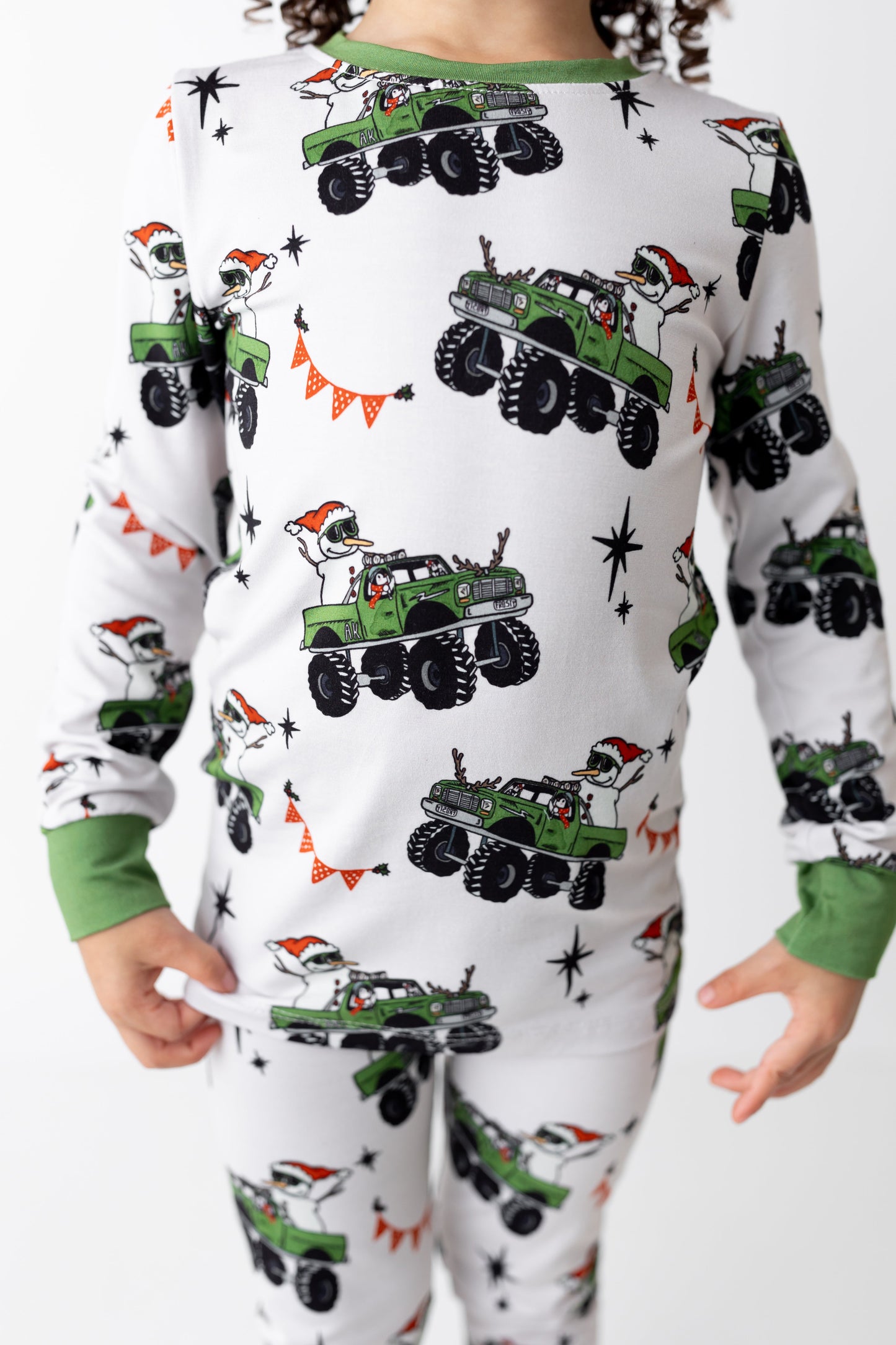 Snow Squad-AK Dreamers Bamboo zipper PJ’s RTS