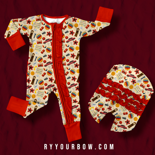 Stranger Things Ruffled Zippy PreOrder