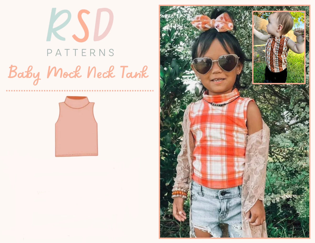 Custom Kids Mock Neck