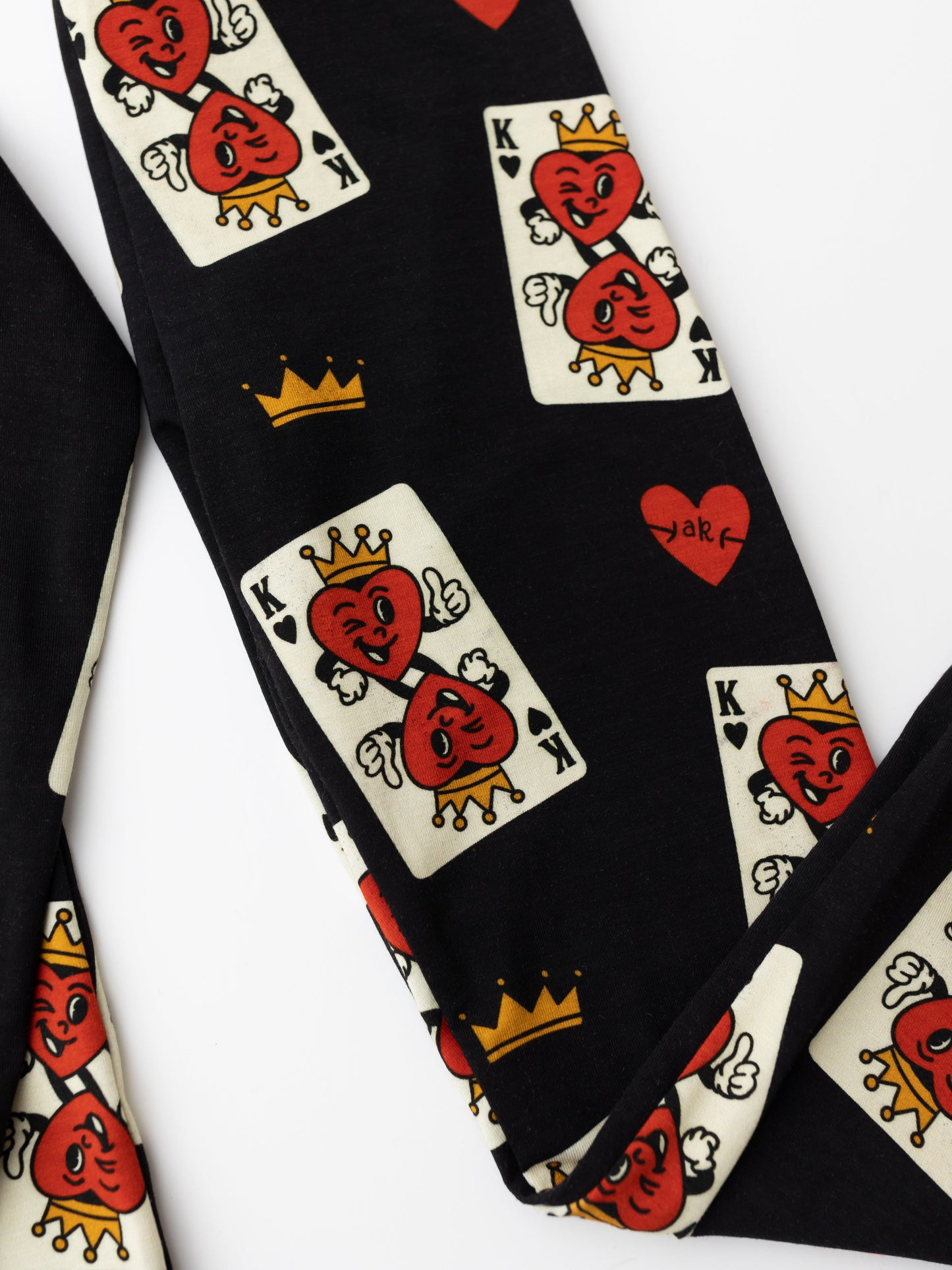 King of Hearts-AK Dreamers Bamboo zipper PJ’s