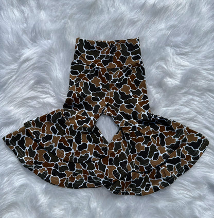Camo Double Bell Bottoms