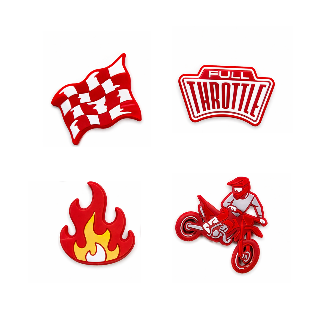 Full Throttle Shoe Charms